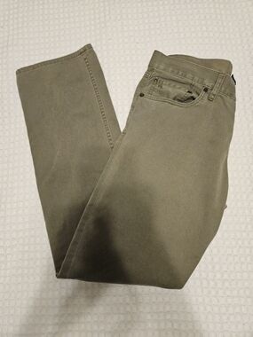 Polo Ralph Lauren Men's Olive jeans Logo 33x32